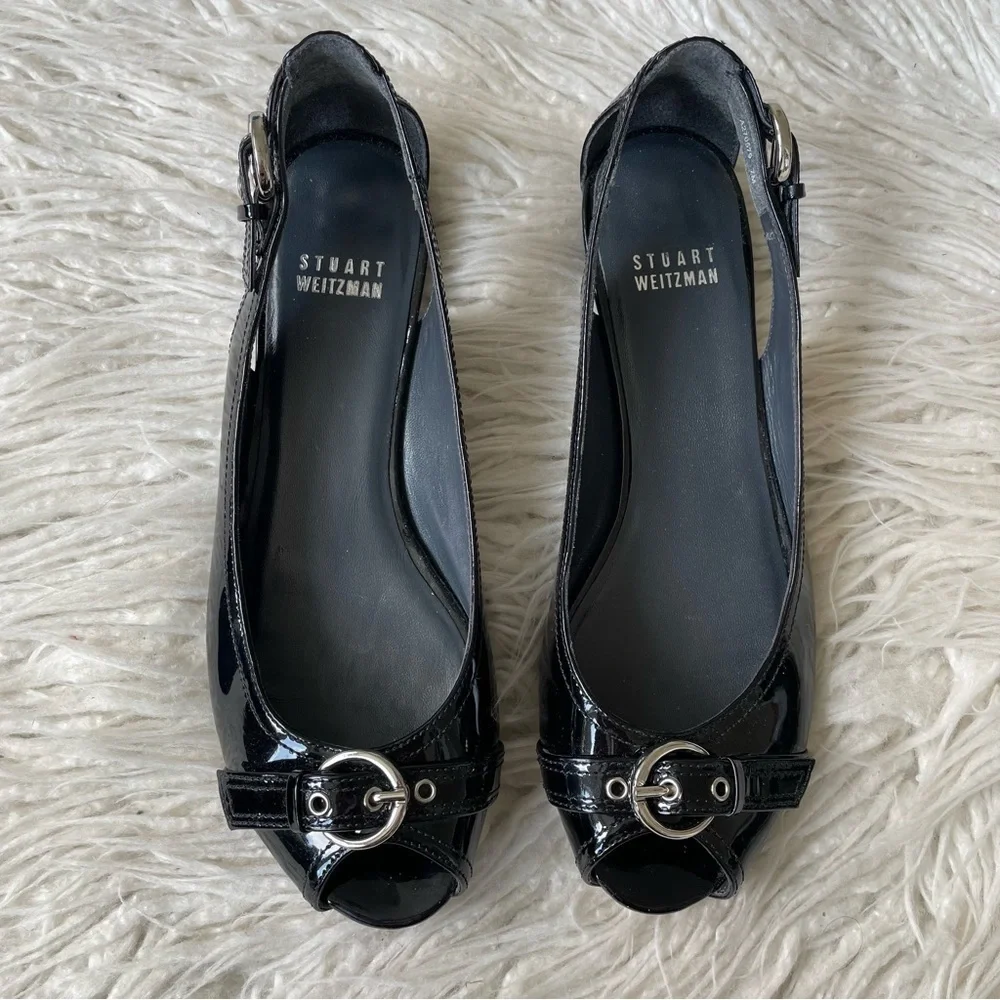 Stuart Weitzman peep toe